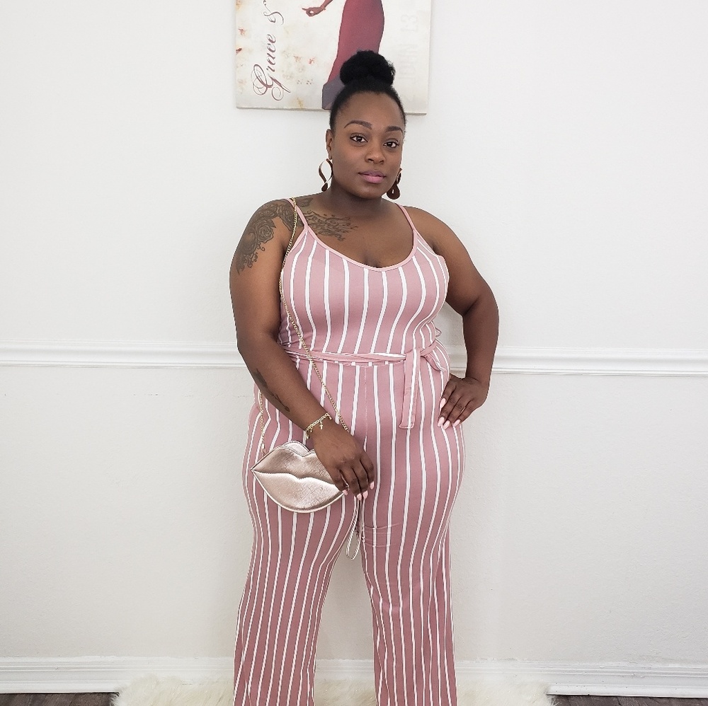 Pink jumpsuit